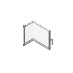 Dveře topeniště KV IMPRESSION R 2g S 58.60.34.21 